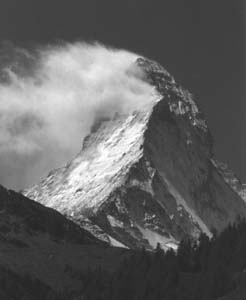 Banner cloud on the Matterhorn