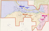 Manitou Springs Ward Map