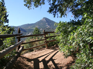The Ws on the Pikes Peak Barr Trail