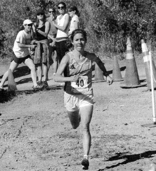 Barr Trail Mountain Race - Laura Haefeli, of Del Norte, was the first woman to cross the finish line Sunday.